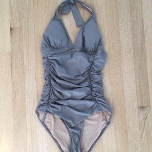 J. Crew Gray One Piece Swimsuit (Missing Sizing)